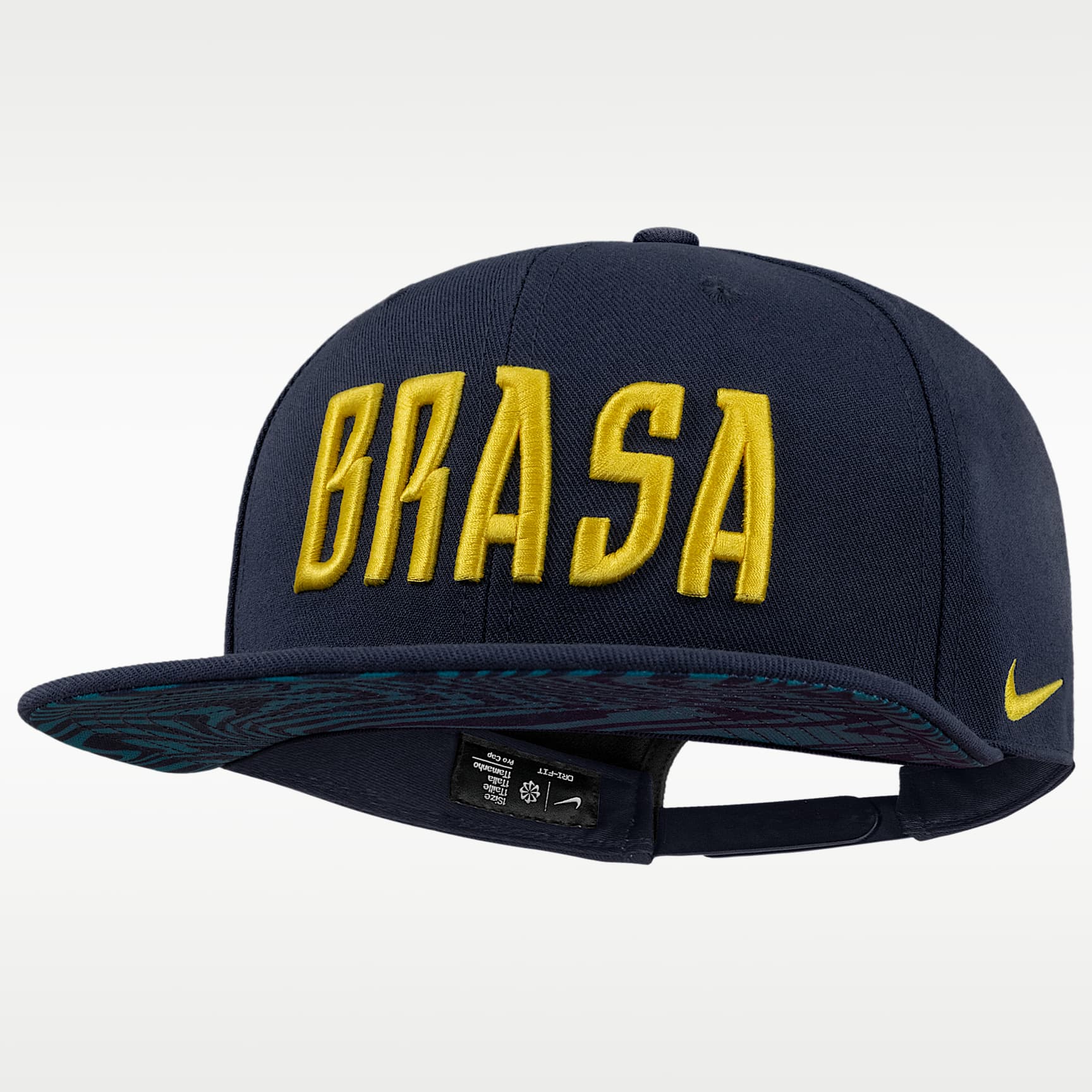 Brasil Men's Nike Pro Snapback Hat. Nike.com